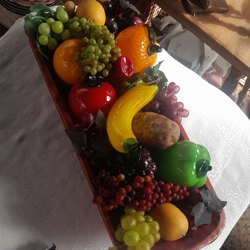 Vibrant Decorative Fruit Bowl
